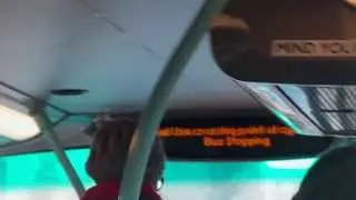 London bus's new cycle lane safety message