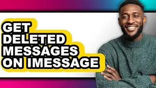 How to Get Deleted Messages on Imessage (only Way)