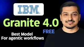 IBM Granite 4.0 &mdash; ЭТО БЕЗУМИЕ (БЕСПЛАТНО): ЛУЧШИЙ LLM по агентным рабочим процессам и вызову инст...