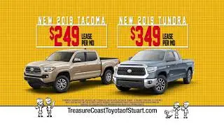 Construction Reduction Sales Event at Treasure Coast Toyota of Stuart
