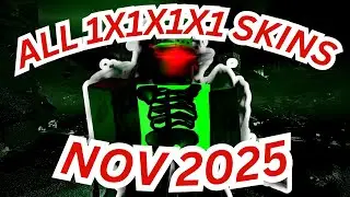 ALL 1X SKINS SHOWCASE (Nov. 2025) | Forsaken