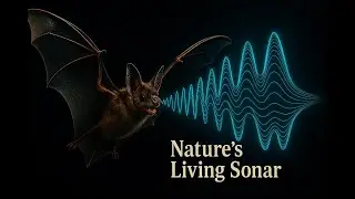 How Bats Use Sound to See: Nature's Amazing Sonar System 🦇 #wildlife #science #nature