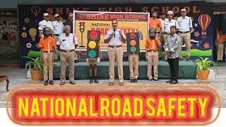 ✨ National road safety awareness program held at shine school, Namimnagar branch*🚦🚔