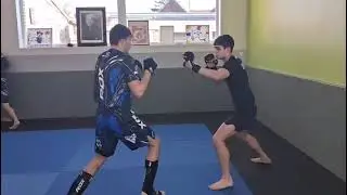 Sparring geler avec Lyam a erre en MMA 💪🏼🙏🏼