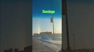 Sundogs it means more cold days ahead. #Winter