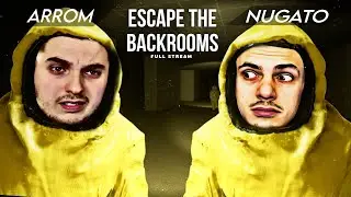 NUGATO I ARROM IGRAJU ESCAPE THE BACKROOMS!*full stream*