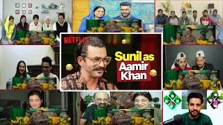 Sunil Grover&rsquo;s ULTRA HILARIOUS Aamir Khan Mimicry 🤯Ft. Kartik & Ananya | TGIKS | Pakistani Reaction