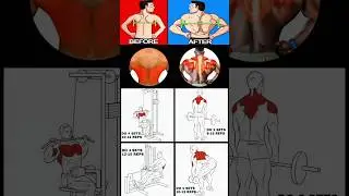 Top 3 Effective Exercises For Wider Back #wideback