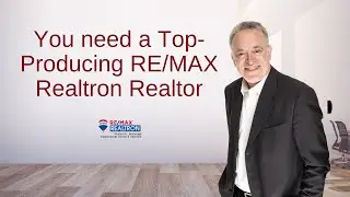 You Need A Top Producing Re:Max Realtron Agent - Choose Sam Chaim