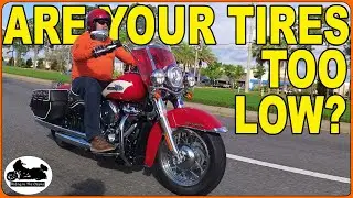MOTORCYCLE MAINTENANCE! A Better way to check your tire pressure!
