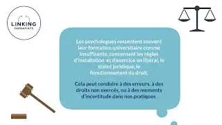 Teaser formation en droit pour installer son cabinet de psychologue lib&eacute;ral