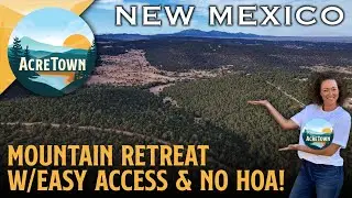 New Mexico Land for Sale outside Albuquerque | No HOA | Private Yet Accessible Mountain Retreat!