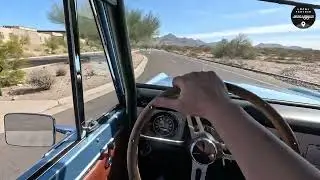 1972 Ford Bronco 302 POV Test Drive