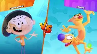 Request:Lincoln Loud Vs CatDog|Nickelodeon All-Star Brawl