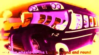 Cocomelon Wheels On The Bus Sound Variations 381 Seconds Effects