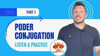Listen and practice the conjugation of the verb PODER in Spanish