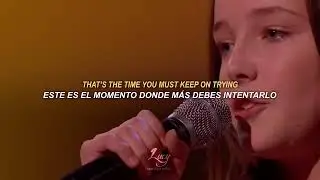 Lucy Thomas - Smile (con Jacob y J'ci) (La Voz Kids: Batallas 1) (Sub. Espa&ntilde;ol)