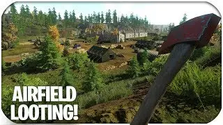 Looting The Airfield! Revenge Of The Dirtbike! - Miscreated 1.0 -