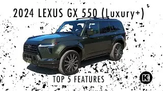 Пять главных особенностей Lexus GX 550 Luxury+ 2024 года