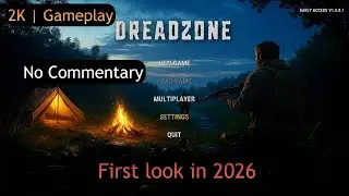 DREADZONE - First Look Gameplay in 2026 | No Commentary #dreadzone #gameplay #survival #zombies