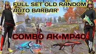 PHUS RANK TENGAH MALAM DAPAT TEAM RANDOM BARBAR NO REM FULL SET OLD, 😱😱😱 FREE FIRE INDONESIA
