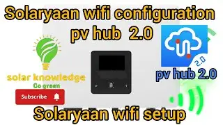 Solaryaan inverter Wi-Fi setup | Solaryaan inverter ko mobile se connect kaise 