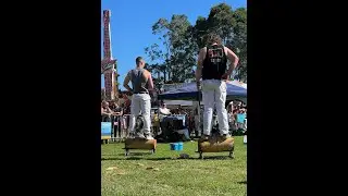 Troy Tries Woodchopping with Curtis Bubba Bennett