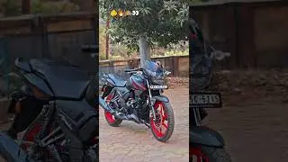 🫵🥀🫀💔|Apache 2v 160cc Matte black bs7🏍️❤️&zwj;🔥//Apache lover ❤️💓💯✈️#shorts @mgr_ranjit_dv