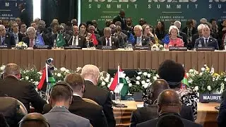 African and European leaders pledge to boost trade and tackle migration