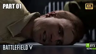 From Criminal to Hero | Battlefield V &ndash; Under No Flag (Crossing Lines) | 4K 60FPS Walkthrough