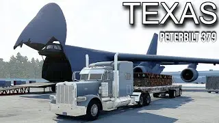 American Truck Simulator TEXAS | MILITARY CARGO TRANSPORT ATS 1.53 PC | Peterbilt 379