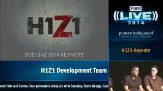 SOE Live 2014 - H1Z1 Keynote - [Official Video]