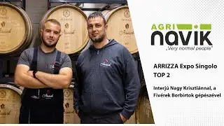 ARRIZZa Expo Singolo TOP 2 - Interj&uacute; Nagy Kriszti&aacute;nnal, a Fiv&eacute;rek Borbirtok g&eacute;p&eacute;sz&eacute;vel