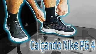 Cal&ccedil;ando + On Feet NIKE PG 4