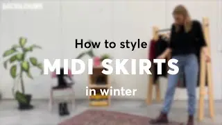 How to style midi skirts I 24COLOURS Lookbook