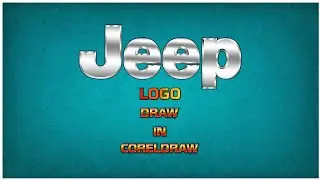 How to Draw Jeep Logo Easy|How to draw the Jeep logo|How to Draw the Jeep Logo in Coreldraw|Drawing.