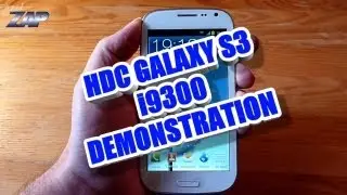 HDC Galaxy S3 i9300 Dualsim MT6575 Phone Demonstration - Samsung Copy / Clone? ColonelZap