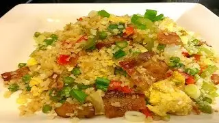 Keto Bacon And Egg Fried Rice Low Carb Recipe