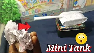 How To Make Tank With Paper 🤔|Easy Paper Craft Ideas 💡#artcraft #craftideas #howtodraw 