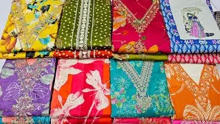 Best Cotton ladies Suits Design 💥 Wholesale cotton ladies suit market in delhi chandni chowk India