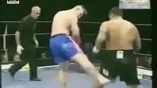 Mark HUNT knocks out Peter Graham with the SHORYUKEN uppercut!
