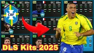 DLS 25 Kits Brazil National Team 2025