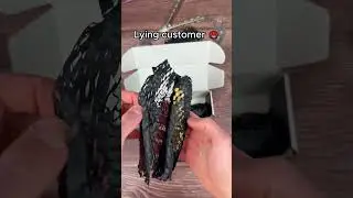 This customer lied about his order 🥹
