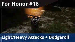 Unreal For Honor Combat Tutorial 16 - Heavy/Light Attack and directional dodge/roll