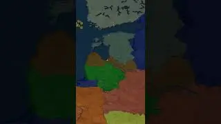 Lithuania vs Latvia vs Estonia #ageofhistory2 #ageofcivilization2 #timelapse