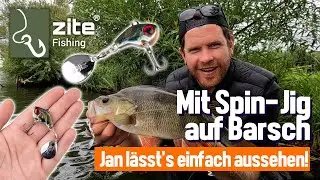 Barsche Angeln mit Spin Jigs: So fischst du Jigspinner erfolgreich mit Jan Schoofs!