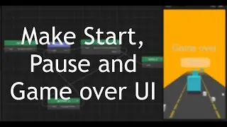 BUILDBOX 3 tutorial 3: Make a road shooter Game - Start, Pause & Game over UI's | Make your own game