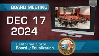December 17, 2024 BOE Board Meeting