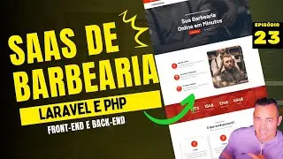 #23  CRIANDO A &Aacute;REA DE SERVI&Ccedil;OS PARTE 3 - SOFTWARE DE BARBEARIA EM LARAVEL E BOOTSTRAP - MSFLIX