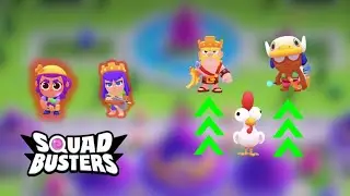 Unlocking: Shelly, Archer Queen Upgrading: Bo, Chicken, Barb King. Squad Busters